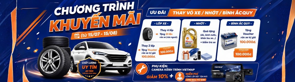 _Chương trình khuyến mãi chăm sóc xe ô tô tháng 7 năm 2026 tại Automart