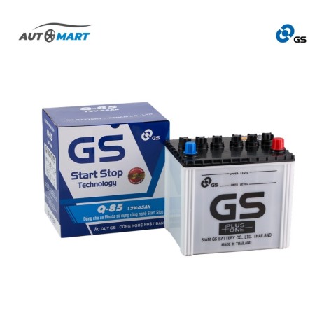 Bình ắc quy GS MF Q85 12V 65AH