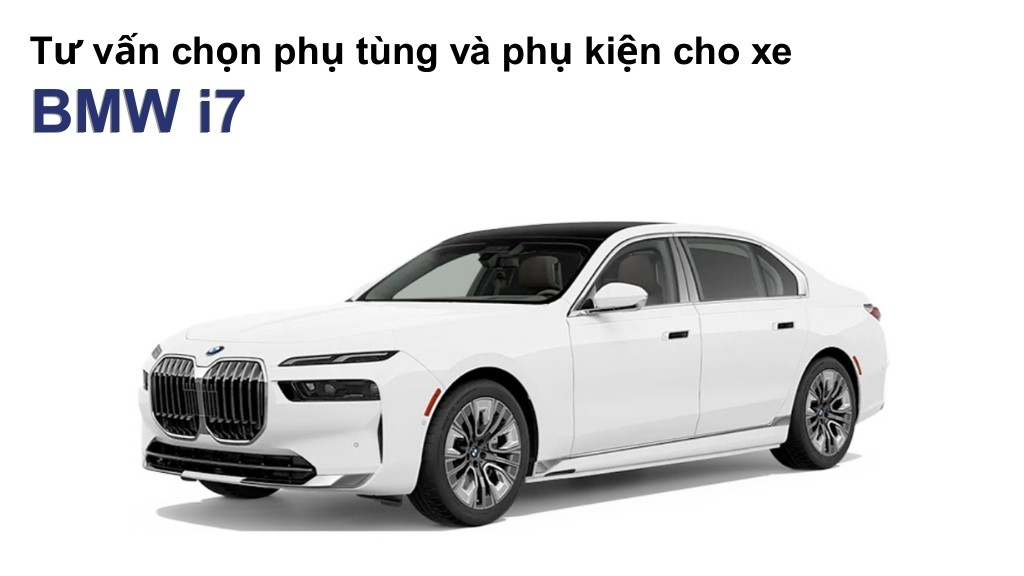 Bảng giá lốp xe BMW i7 chính hãng, ưu đãi mới nhất