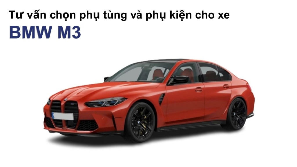 Bảng giá lốp xe BMW M3 chính hãng, ưu đãi mới nhất