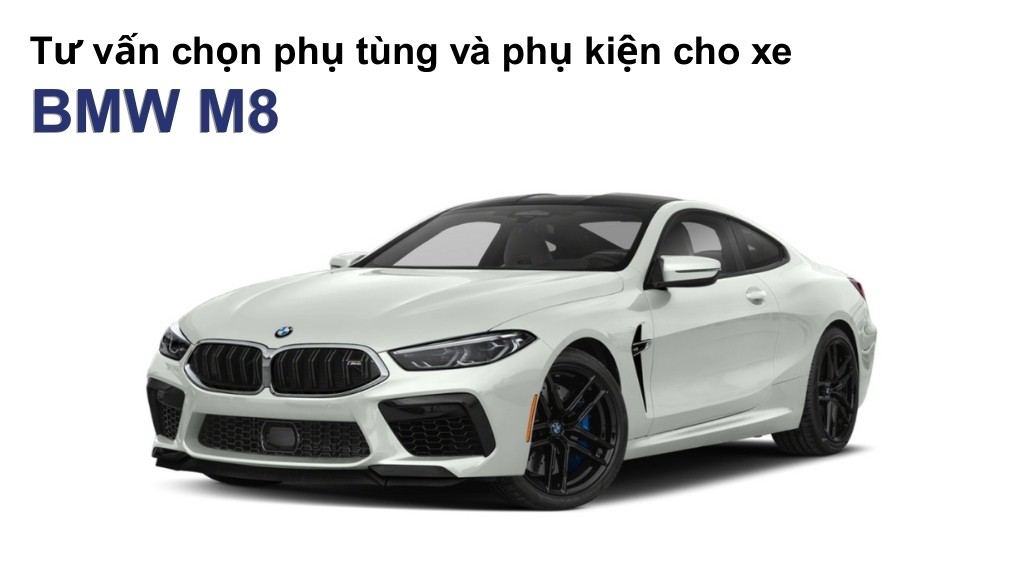 Bảng giá lốp xe BMW M8 chính hãng, ưu đãi mới nhất