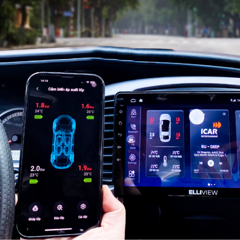 Cảm biến áp suất lốp ICAR Ellisafe IP24