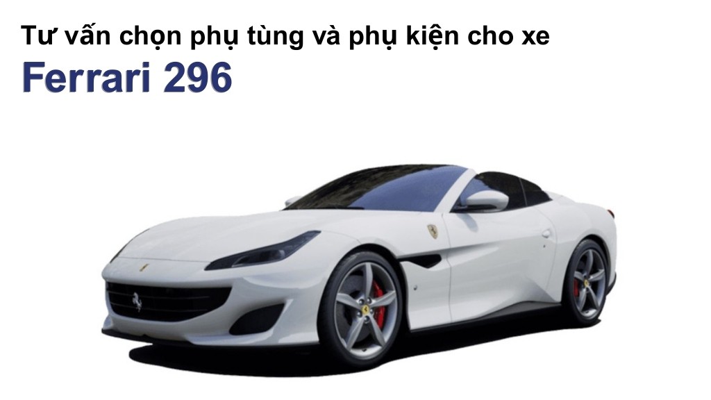 Bảng giá lốp xe Ferrari 296 chính hãng, ưu đãi mới nhất