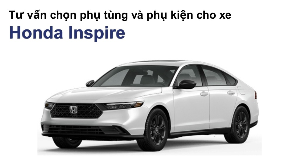 Bảng giá lốp xe Honda Inspire chính hãng, ưu đãi mới nhất