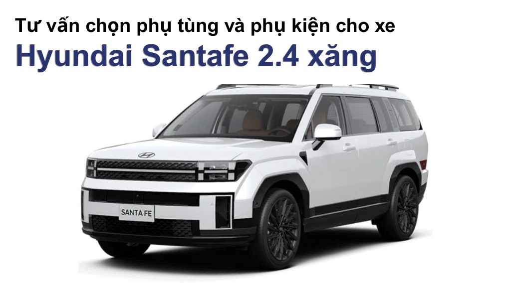 Hyundai Santafe 2.4 xăng