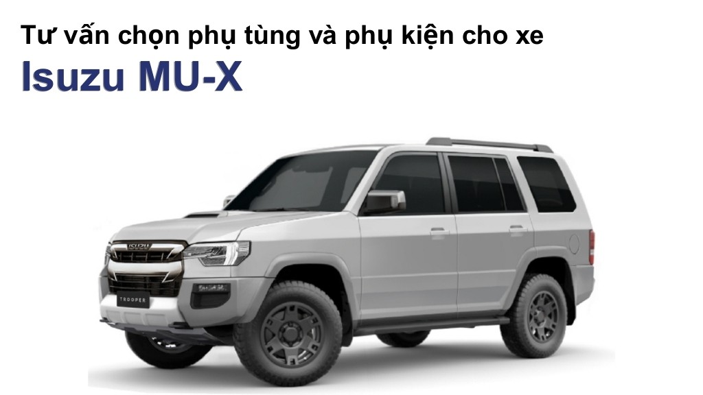Bảng giá lốp xe Isuzu MU-X chính hãng, ưu đãi mới nhất
