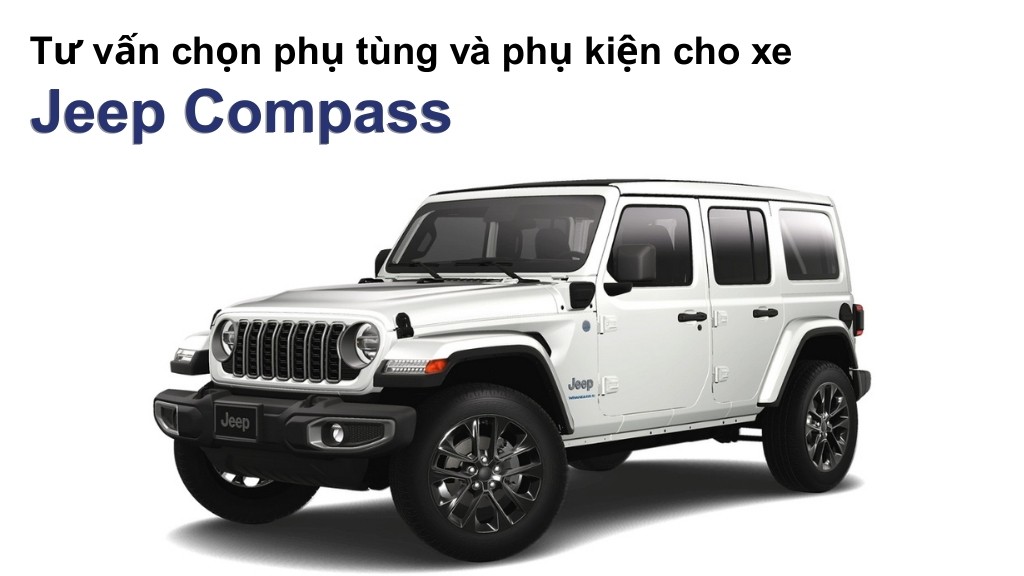 Bảng giá lốp xe Jeep Compass chính hãng, ưu đãi mới nhất