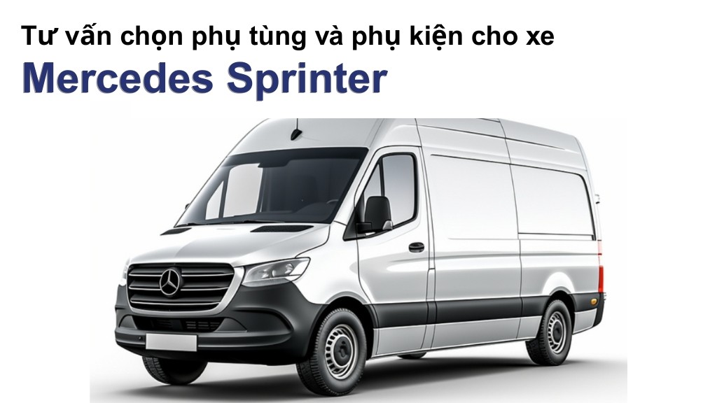 Bảng giá lốp xe Mercedes Sprinter chính hãng, ưu đãi mới nhất