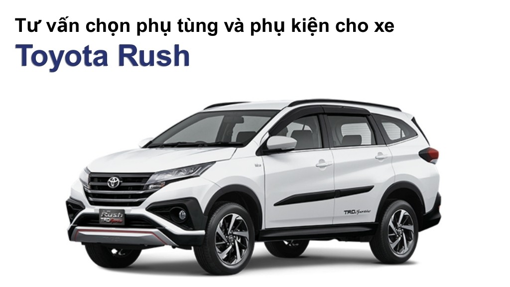 Bảng giá lốp xe Toyota Rush chính hãng, ưu đãi mới nhất